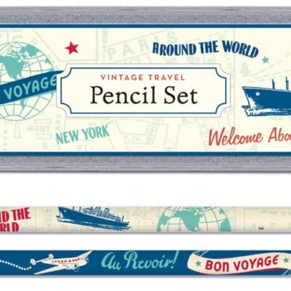 Brand new Vintage Travel Pencil Set and Sharpener - Picture 4 of 4